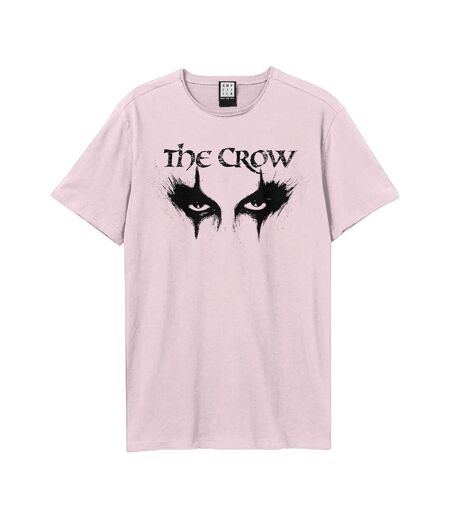 T-shirt Eyes Adulte Rose Amplified