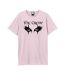T-shirt Eyes Adulte Rose Amplified-1