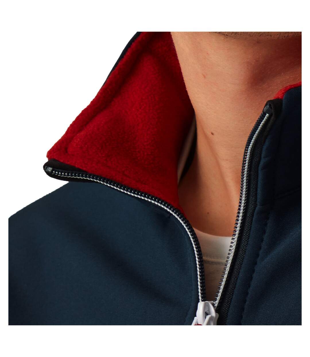 Veste Softshell Homme Bleu Marine Rouge Classique Regatta Professional-2