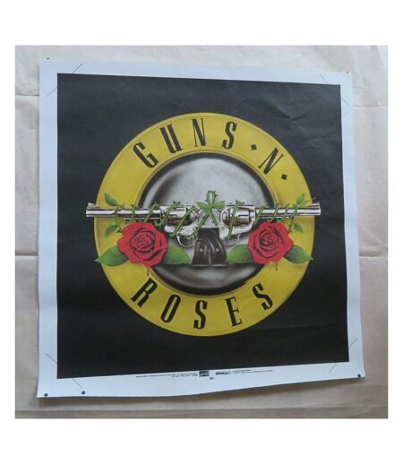 Guns N Roses Logo Poster (Black) (One Size) - UTTA352