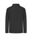 Mens quarter zip track top black Finden & Hales