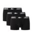 X3 sous-vêtement noir homme lacoste stretch - l-3