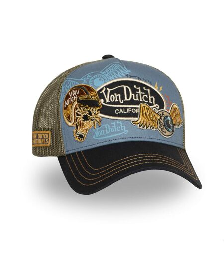 Casquette trucker avec filet adulte print devant Patches Vondutch
