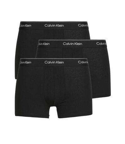 X3 boxers noir/blanc homme calvin klein jeans 000nb2570a - l