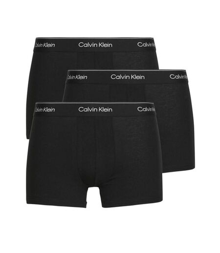 X3 boxers noir/blanc homme calvin klein jeans 000nb2570a - l