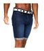 Short reestier homme bleu foncé délavé Crosshatch