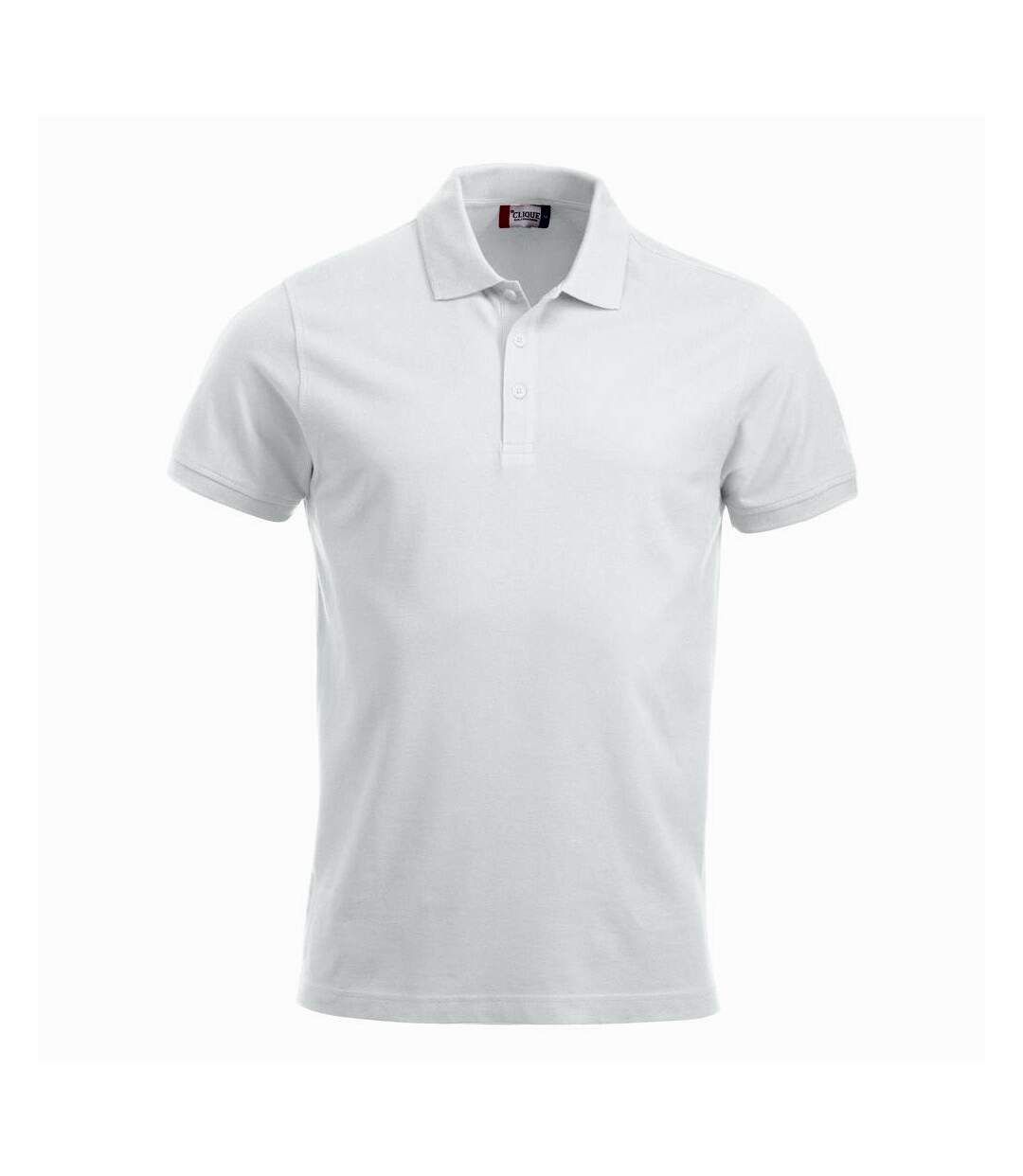 Polo classic lincoln homme blanc Clique Clique