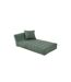 Matelas de Jardin Hélène 160cm Vert-4