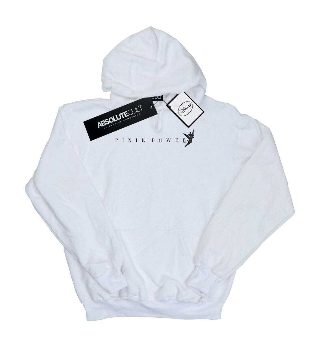 Disney - Sweat à capuche TINKER BELL PIXIE POWER - Femme (Blanc) - UTBI15001-1