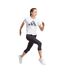 Womens/ladies Run It Love Brand T-shirt White Adidas-3