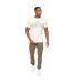 T-shirt Athwood Homme Blanc Crosshatch-1