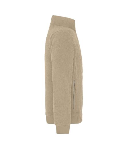 Veste Polaire Adulte Beige Gris James And Nicholson
