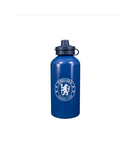 Chelsea FC Matte Aluminum Water Bottle (Royal Blue/White) (One Size) - UTSG21755