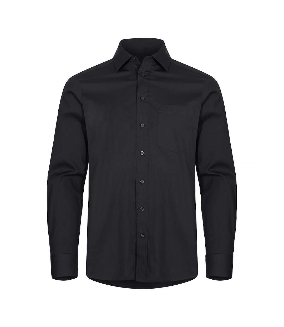 Chemise Formelle Homme Noir Clique-1