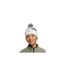 Peak Reindeer Bobble Hat White Fir Green Brown Nike-1