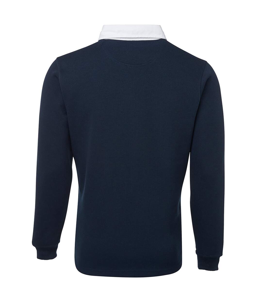 Front Row Mens Premium Long Sleeve Rugby Shirt/Top (Navy)