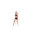 Womens/ladies Textured High Waist Bikini Bottoms Black Be You-1