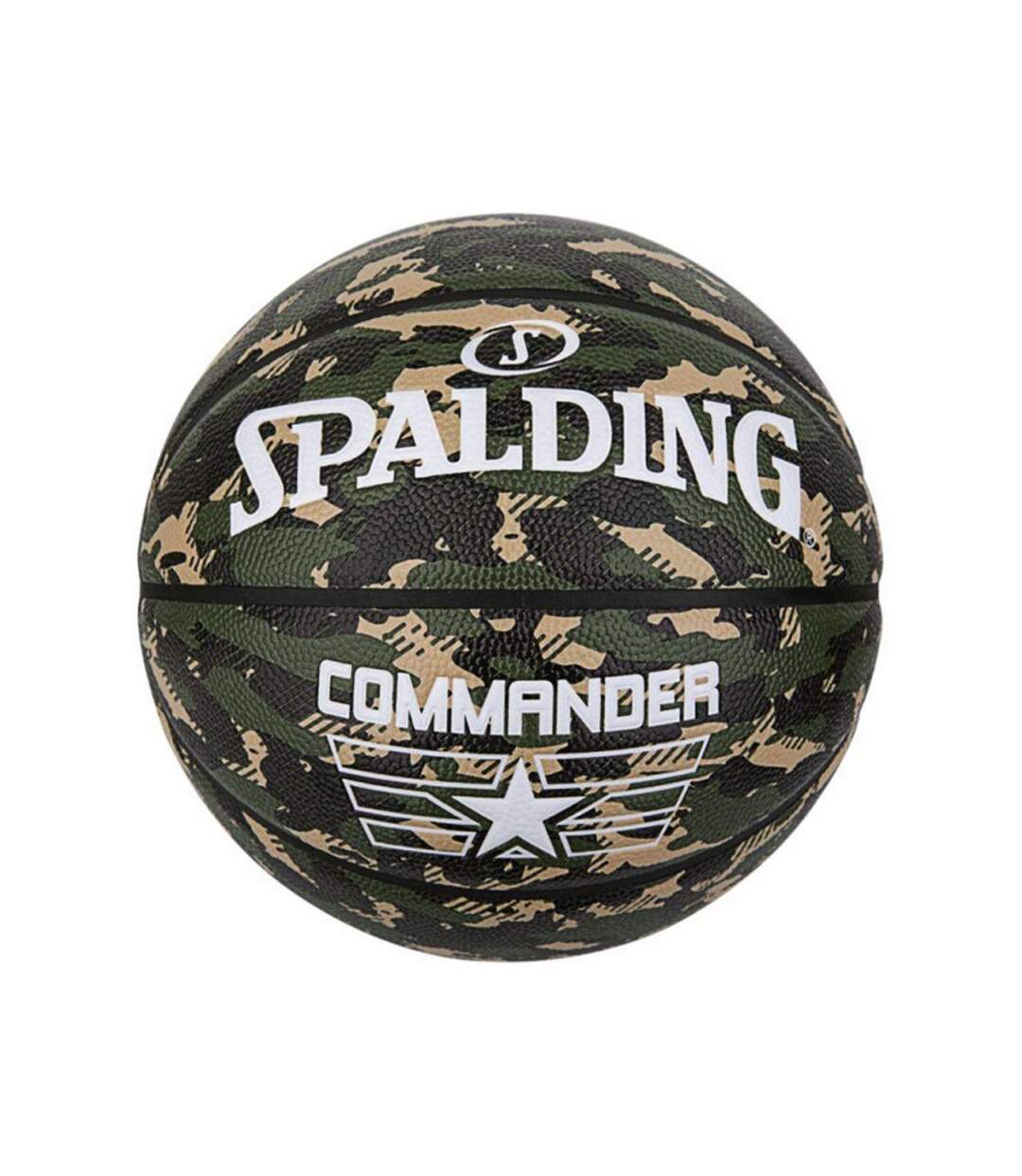 Ballon De Basket Commander Taille 7 Vert Spalding-1