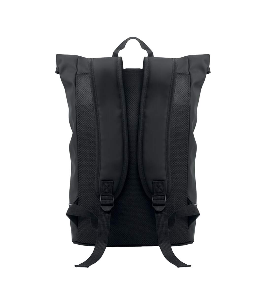 Laptosa roll top pu laptop backpack one size black MidOcean-2