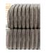 Bedding & Beyond Bale Ribbed Towel (Pack of 2) (Charcoal) (One Size) - UTAG244