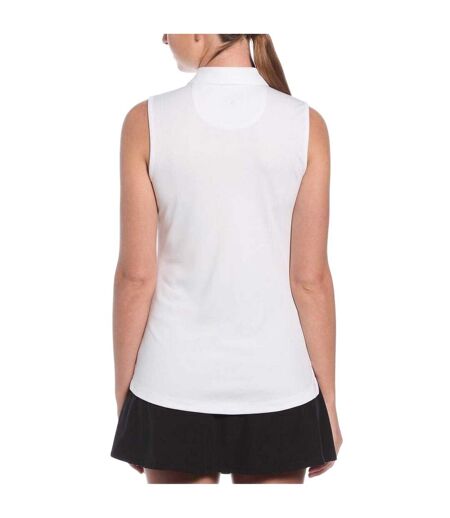 Polo Sans Manches Femme Blanc Vif Callaway