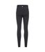 Womens/ladies Blackout High Waist Leggings Black Mountain Warehouse-3