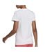 T-Shirt blanc femme adidas du0629-2