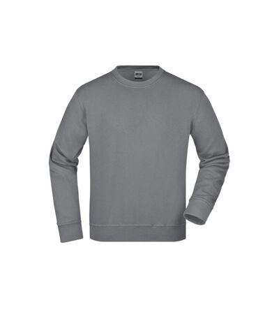 Sweat Workwear Adulte Carbone James And Nicholson