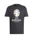 Mens Uefa Europa League Cotton T-shirt Black Adidas-2