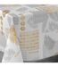 Nappe Imprimée Olenna 150x240cm Jaune & Blanc-2