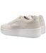 Baskets Foul Play Plat Bs Femme Beige Rose Champion-2