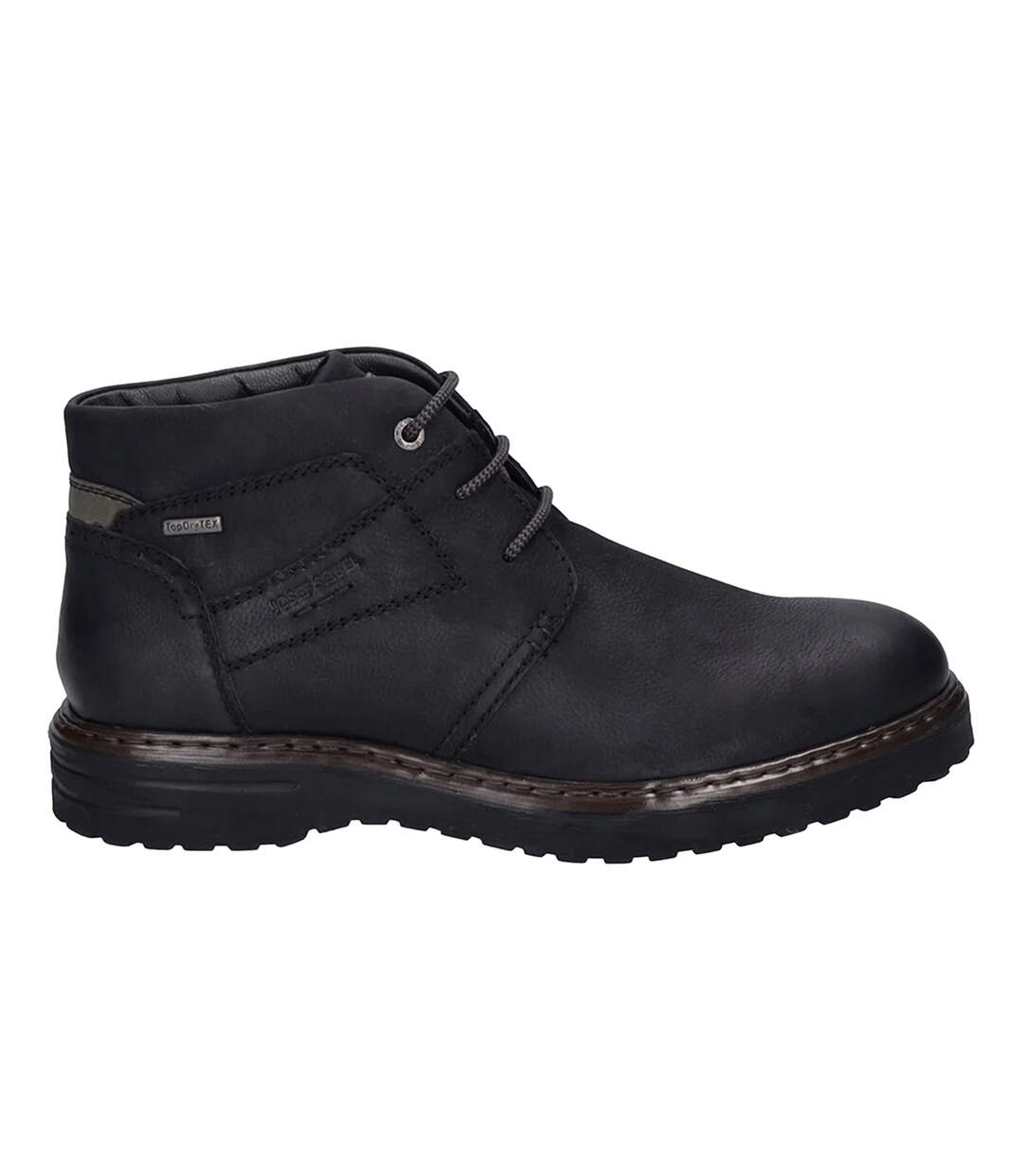 Bottines Chukka Erroll Homme Noir Josef Seibel-4