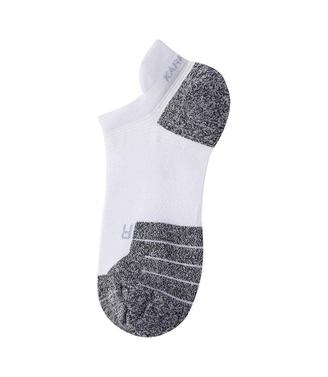 Womens/ladies Logo No-show Socks White Karrimor-2