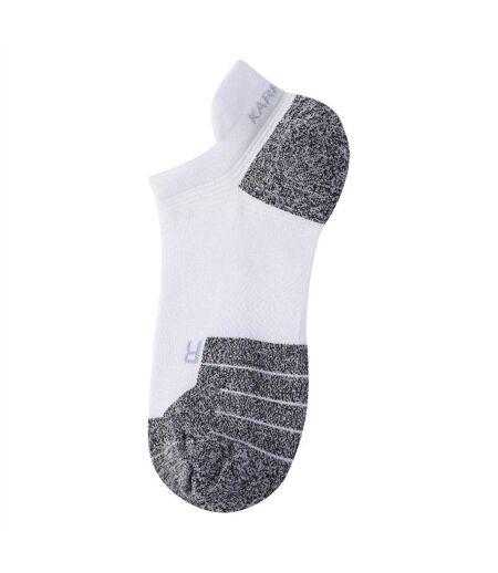 Womens/ladies Logo No-show Socks White Karrimor