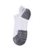 Womens/ladies Logo No-show Socks White Karrimor-2
