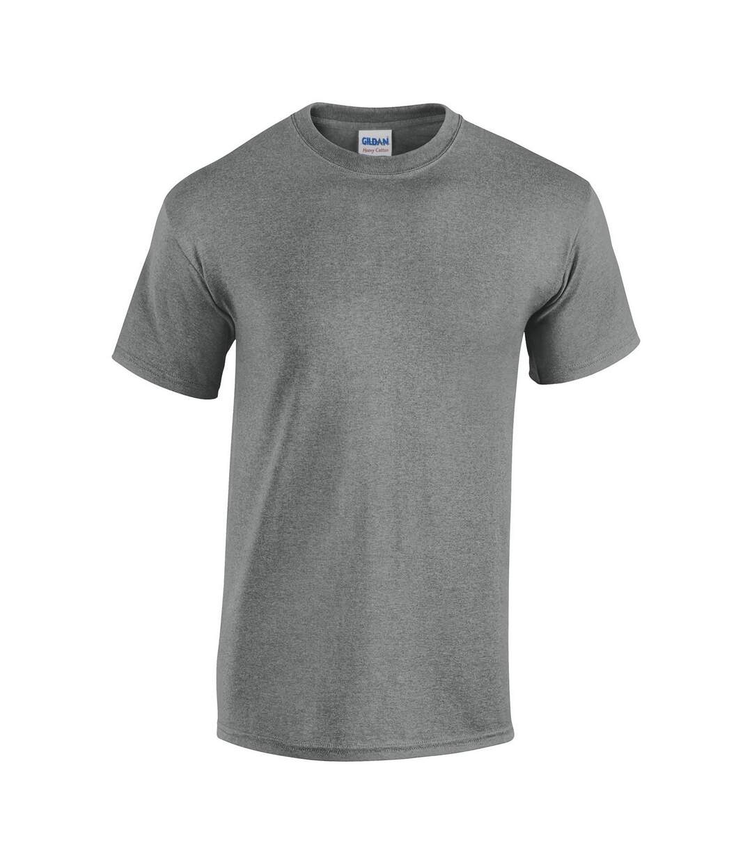 T-shirt Manches Courtes Heavy Cotton Adulte Graphite Chiné Gildan-2