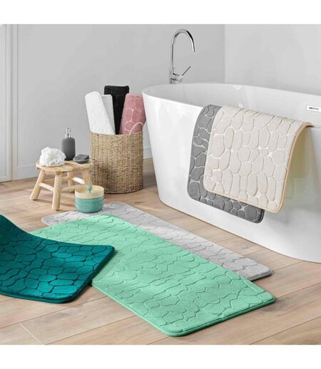 Tapis de Bain Ricochet 50x120cm Bleu Émeraude