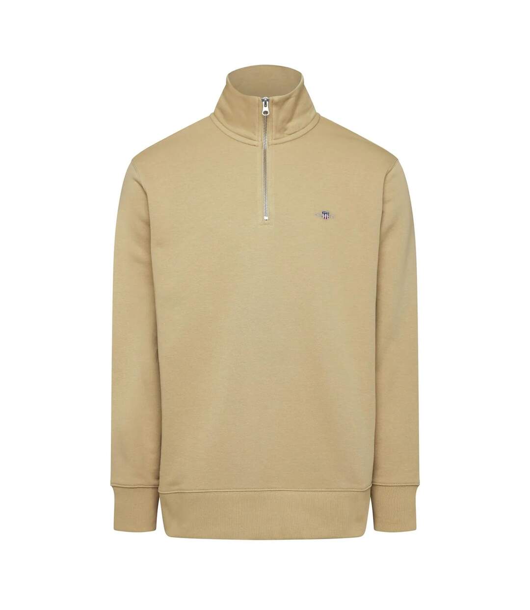 Mens Shield Regular Sweatshirt Beige Gant-1