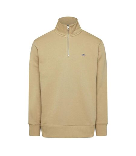Mens Shield Regular Sweatshirt Beige Gant