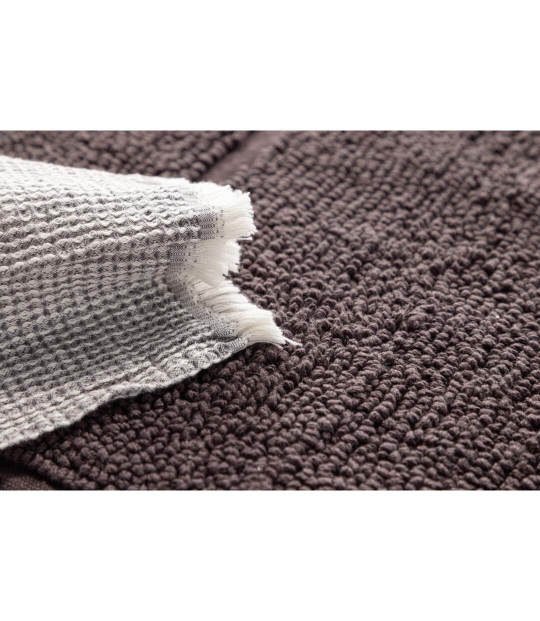 Tapis de Salle de Bain William 60x90cm Gris-5