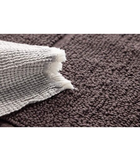 Tapis de Salle de Bain William 60x90cm Gris