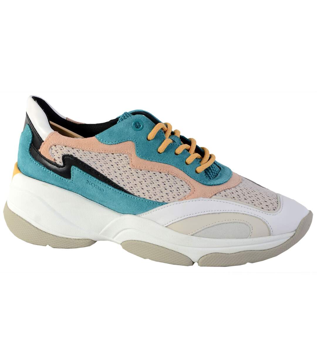 Basket Geox D Kirya B- Suede+Mesh-2