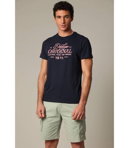 T-shirt classique en jersey de coton avec imprimé NATHEO