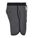 Short De Bain Motif/style Rétro Homme Noir Gris Foncé Urban Classics-4