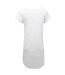 Mantis Womens/Ladies Loose Fit T-Shirt Dress (White)