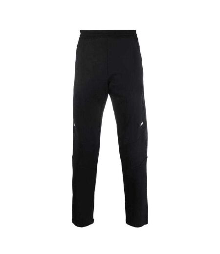 Unisex Adult Full Diag Jogging Bottoms Black Off White