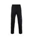 Unisex Adult Full Diag Jogging Bottoms Black Off White-1