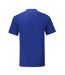 T-shirt Iconic Adulte Bleu Cobalt Fruit Of The Loom-2