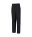 Womens/ladies Delta Fleece Lined Short Winter Trousers Black Mountain Warehouse-3