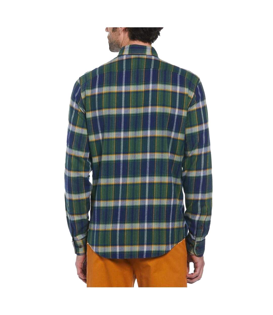 Chemise Motif/style Motif Écossais Homme Bleu Vert Original Penguin-2